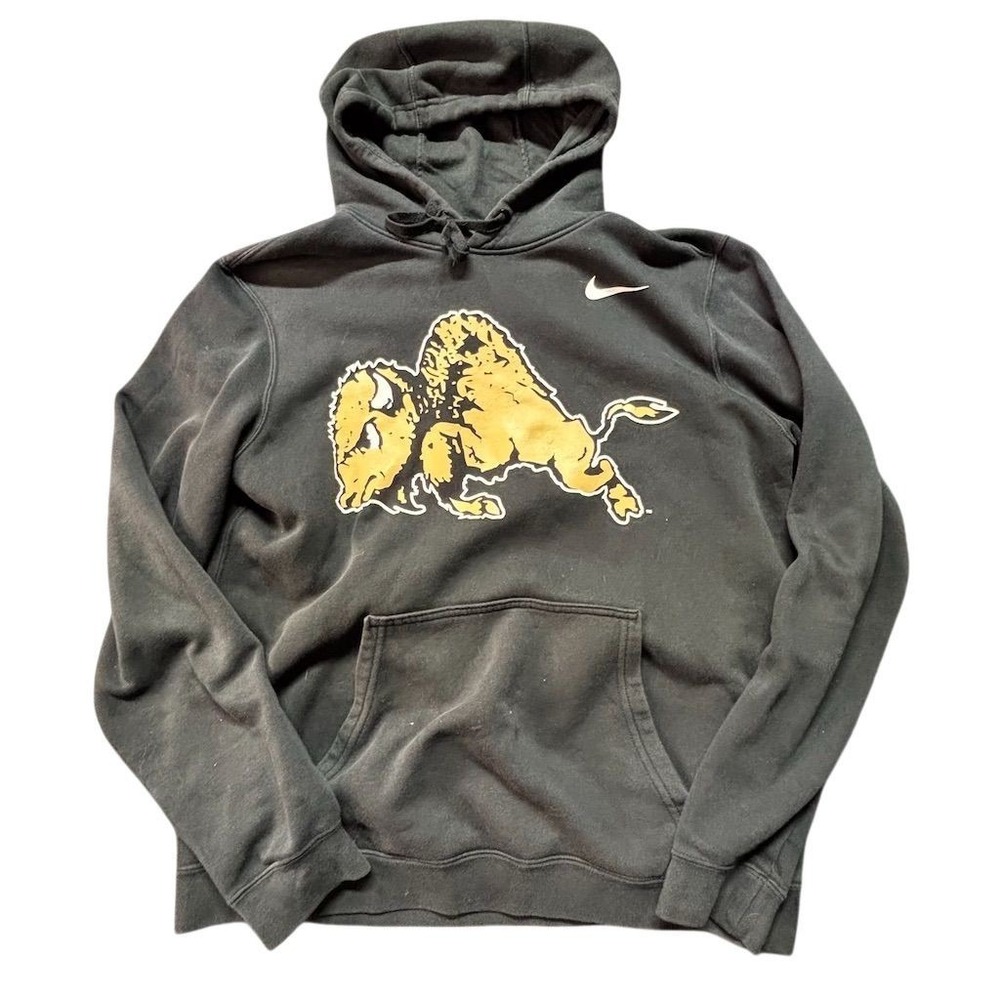 Nike Men's Black‎ Colorado Buffaloes Pullover Hoodie Size M